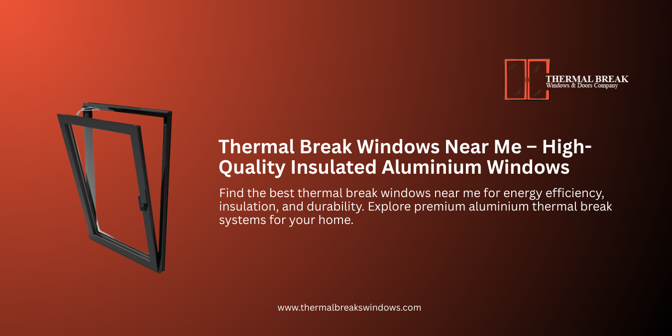 thermal break windows near me