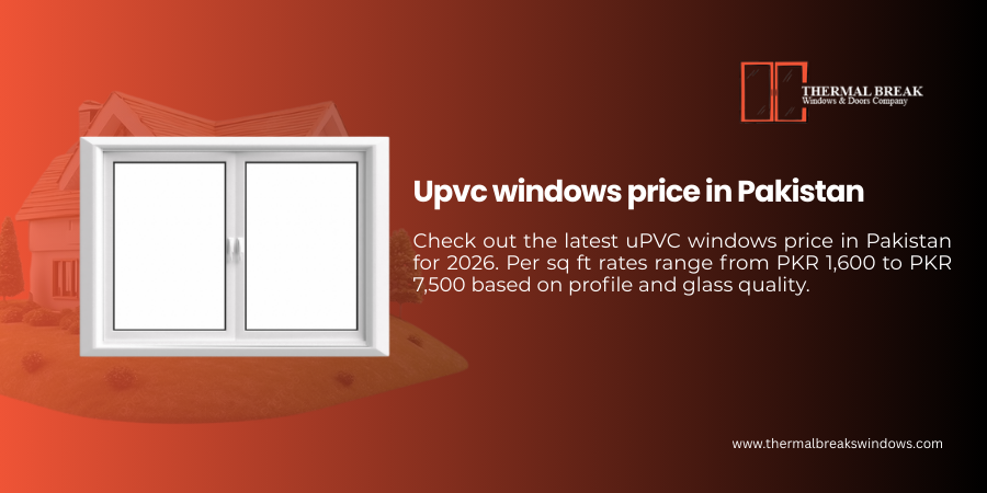 uPVC windows rate in DHA Lahore