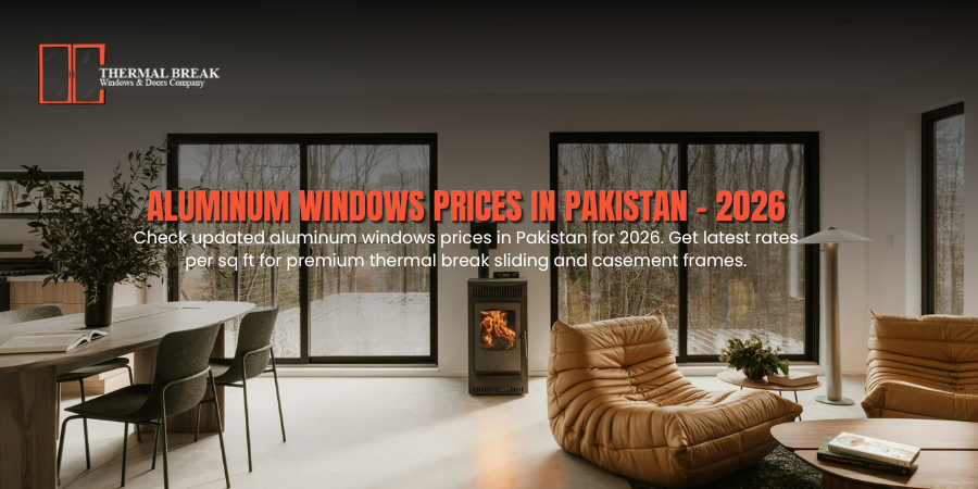 Aluminum windows prices in Pakistan - 2026