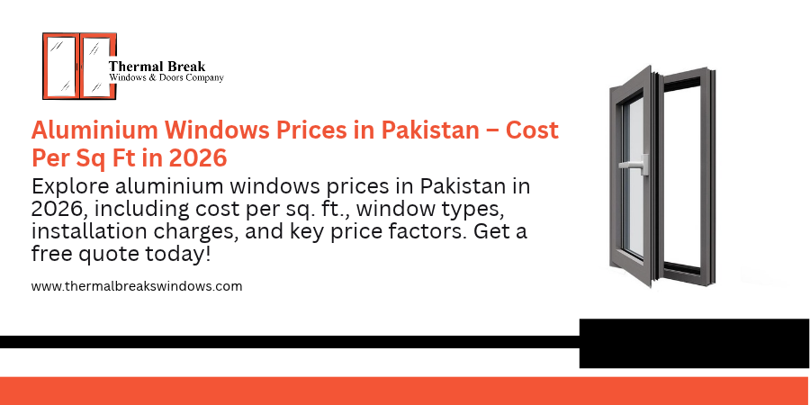 Aluminium Windows Prices in Pakistan